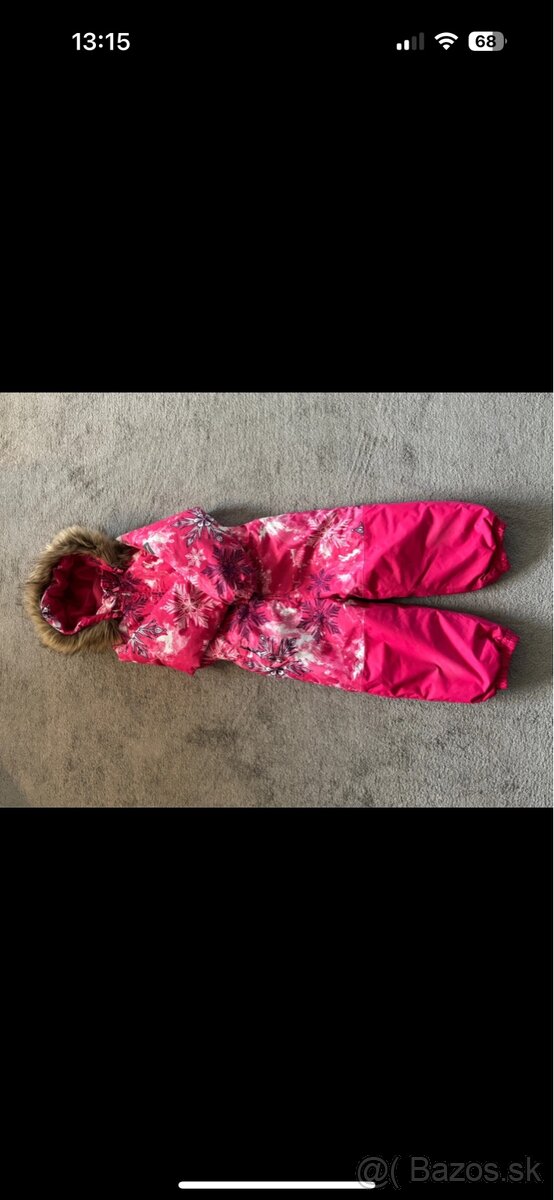 Dievčenský zimný overal HUPPA 110 cm - 2