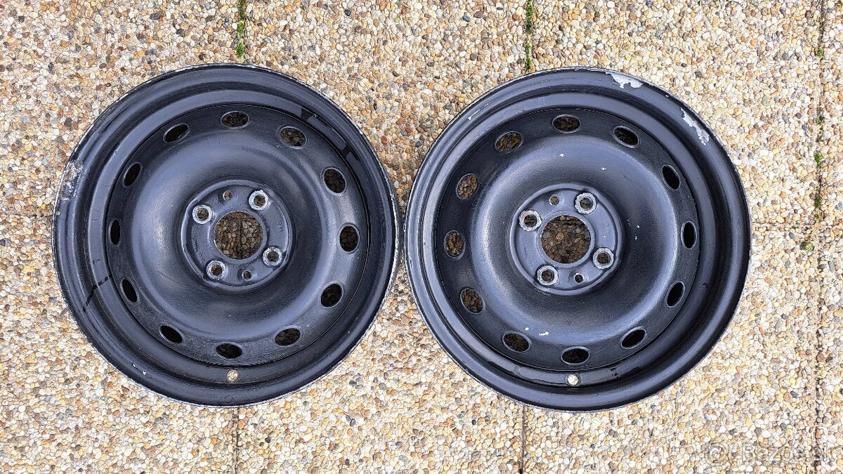 2 PLECH. DISKY FIAT - R14 4x98 - 2