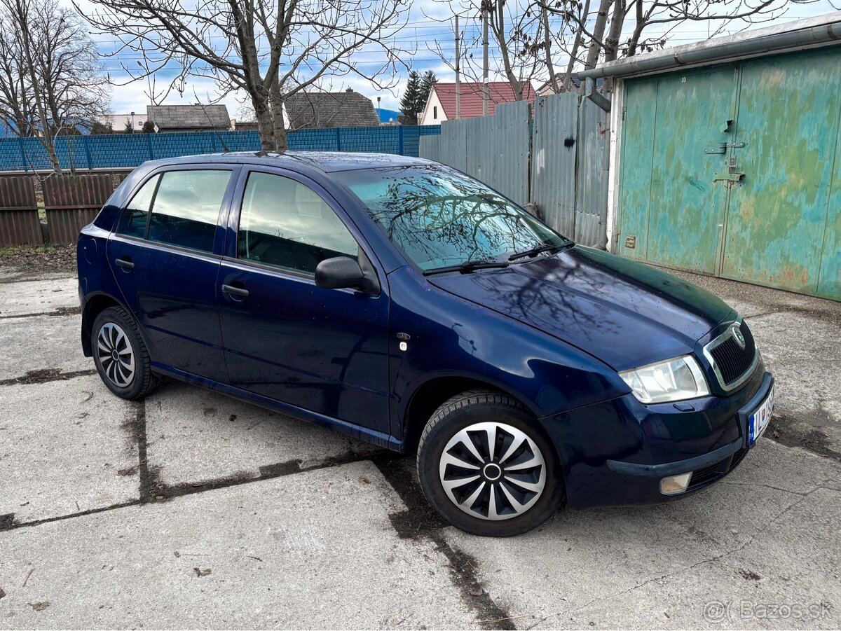 Škoda Fábia 1.4MPI Benzín/Bez Hrdze/2002 - 2