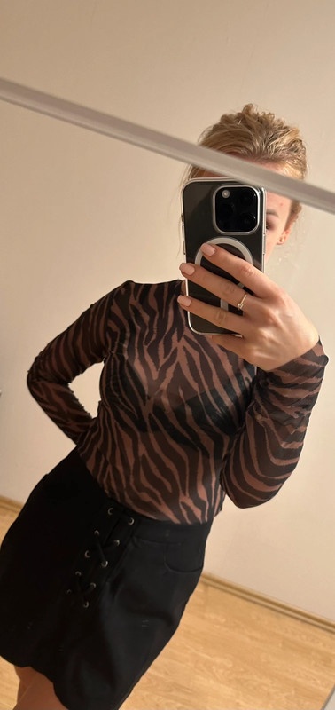 zebrovany top Stradivarius - 2