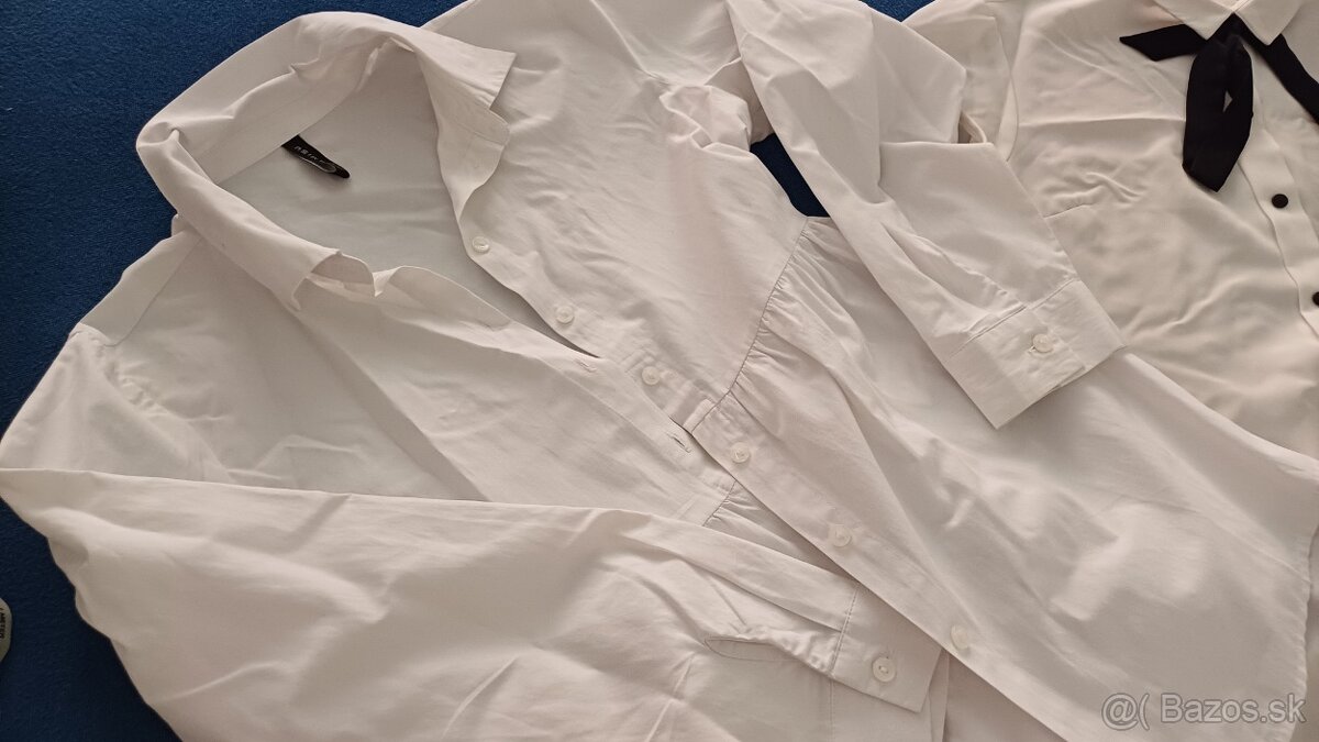 Biele blúzky M - 2