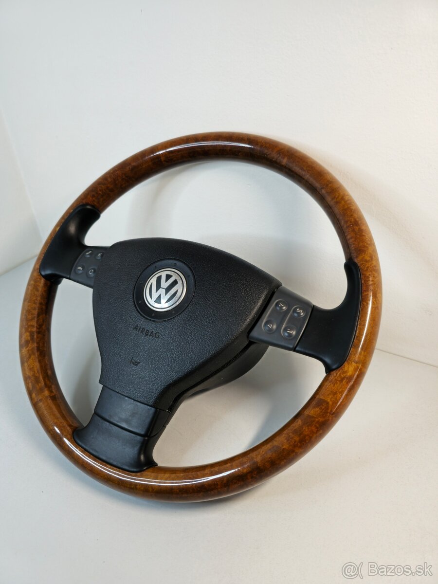 Drevený volant passat b6 golf 5 - 2