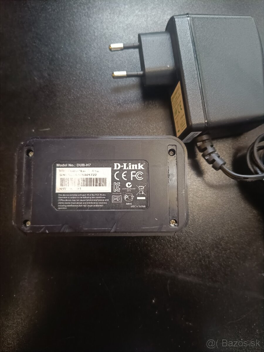 Predná aktívny USB hub D-Link - 2