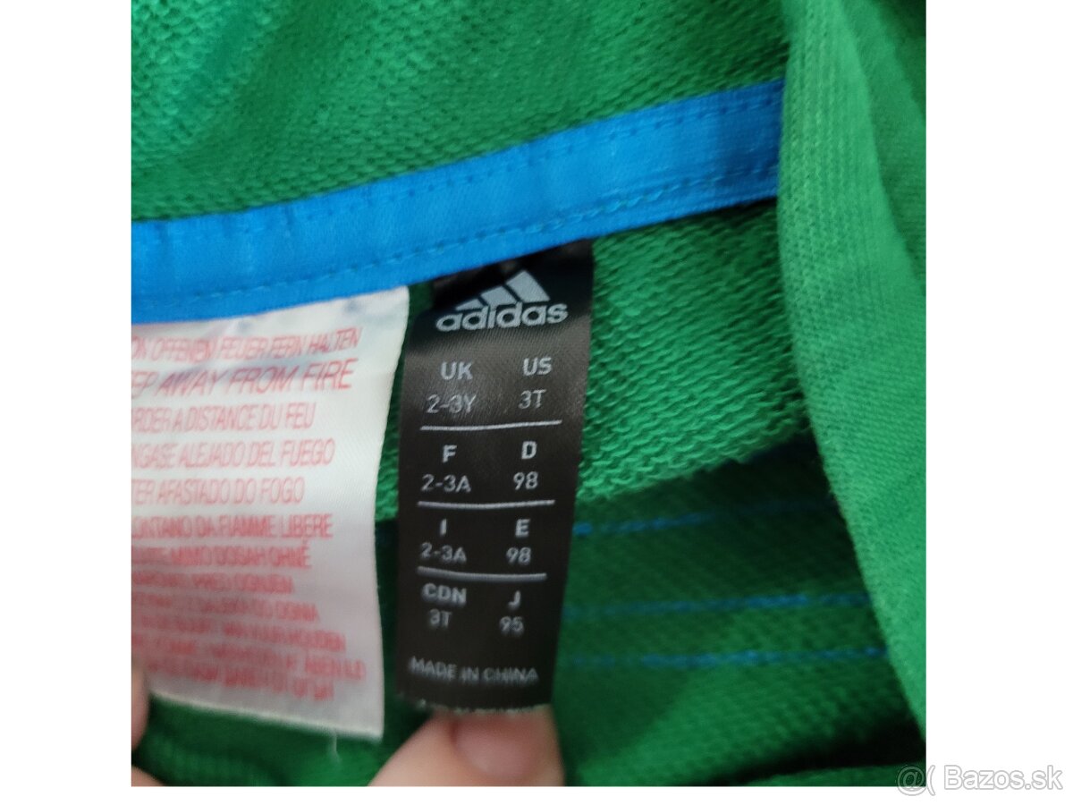 2x adidas mikina, veľ. 98 - 2