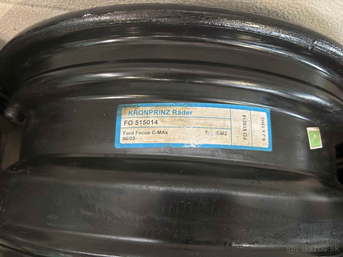 Plechové disky 15" Ford Focus , C - Max - 2