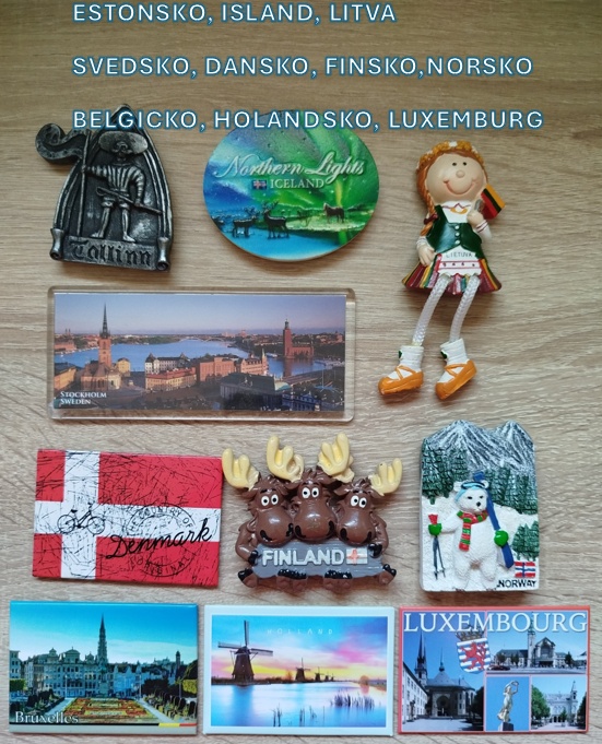 Predám magnetky, prevazne z Europy - 2