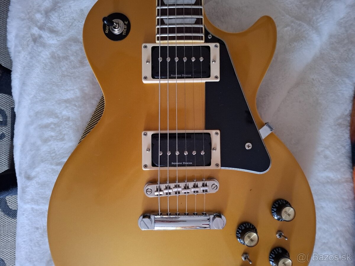 Predám el.gitaru Epiphone LP 50,Goldtop.Limited edition - 2