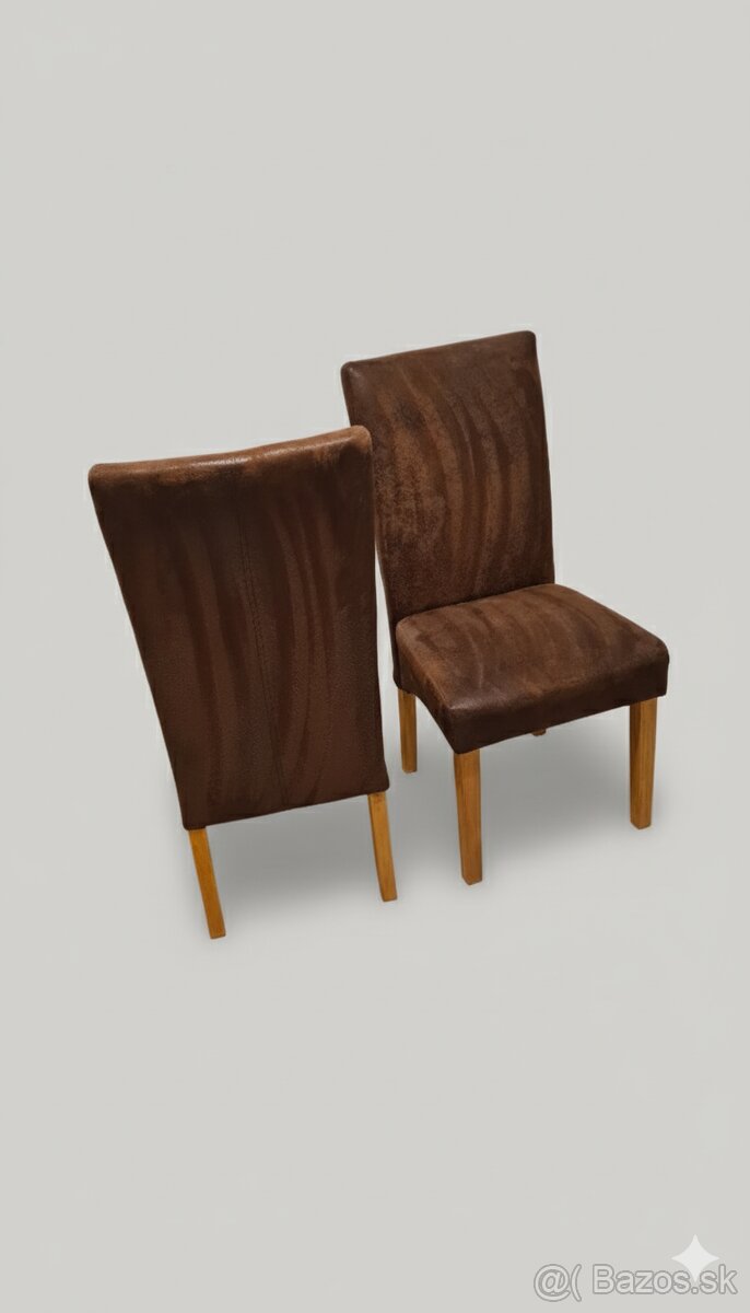 Stoličky z brúsenej kože - 2