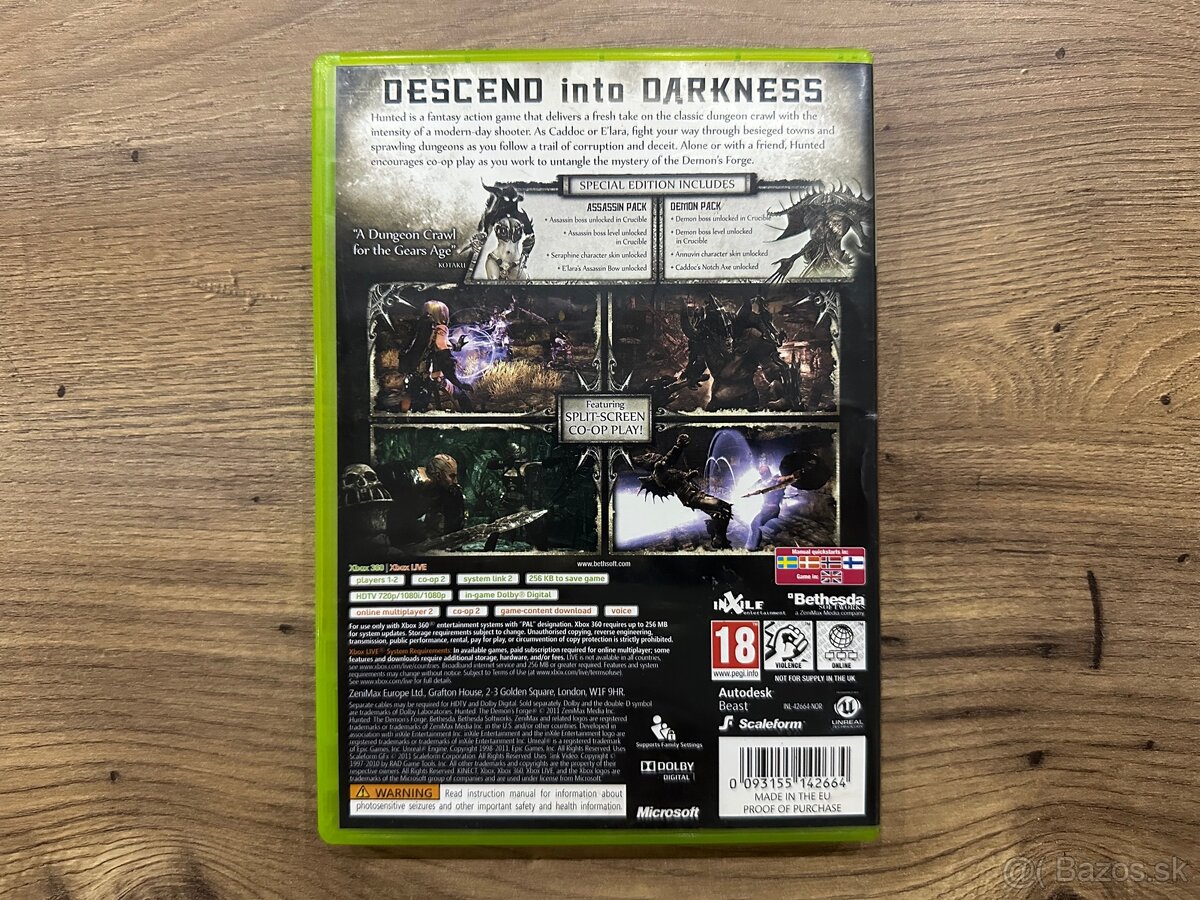 Hra XBOX 360 - Hunted The Demons Forge - 2
