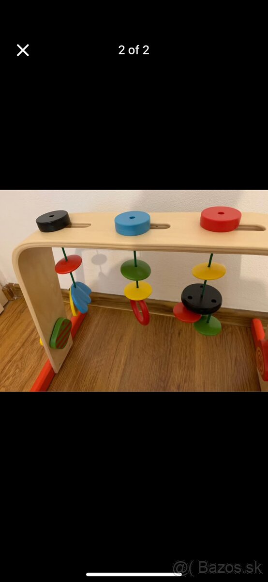 Detská drevená hrazda ikea - 2