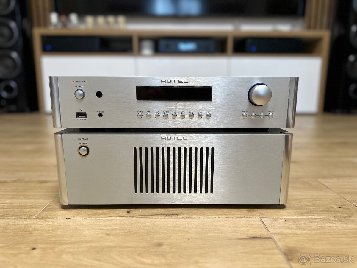 Rotel RC-1572 MkII + RB-1552 - 2