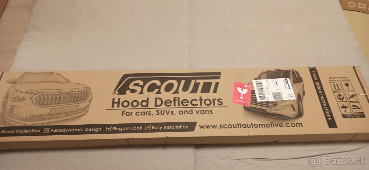 Deflektor prednej kapoty VW TOURAN - 2