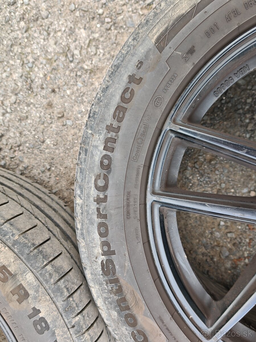 ANZIO SPLIT 8x18 5x114,3 ET35 racing black - 2