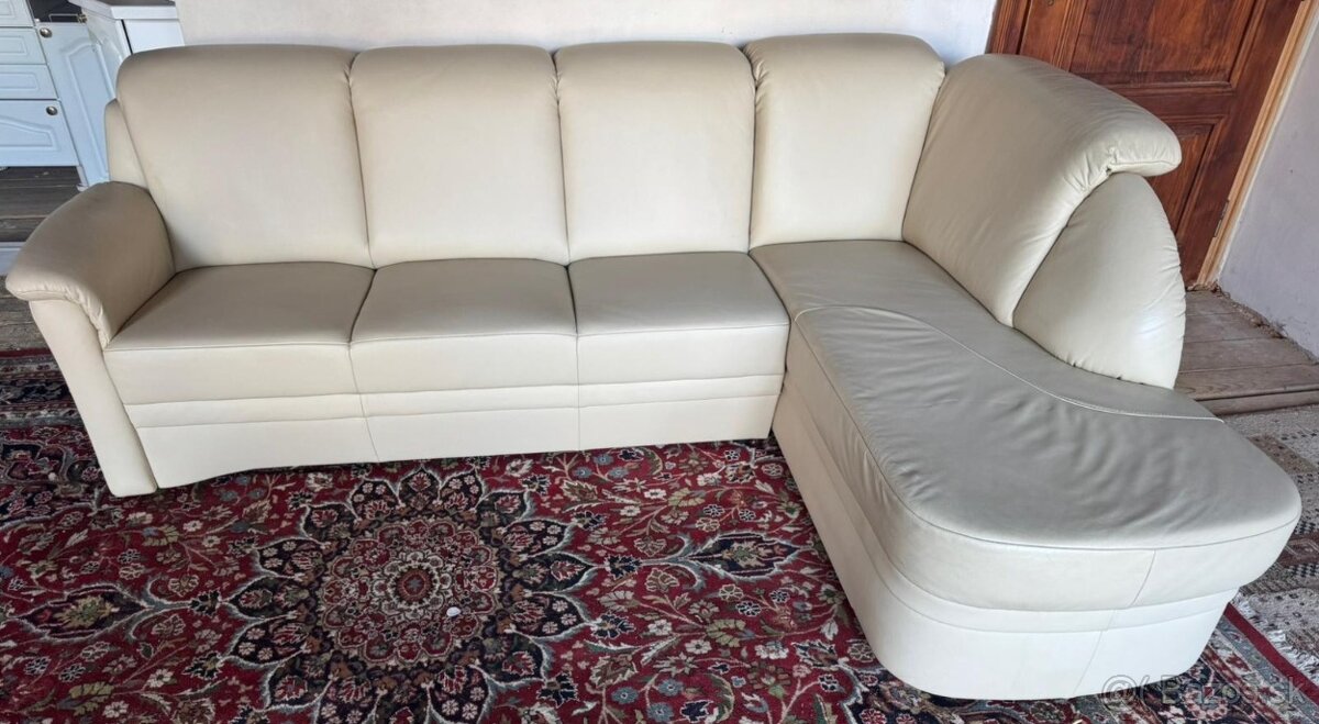 Kožená rohová sedačka, 5249 - 2