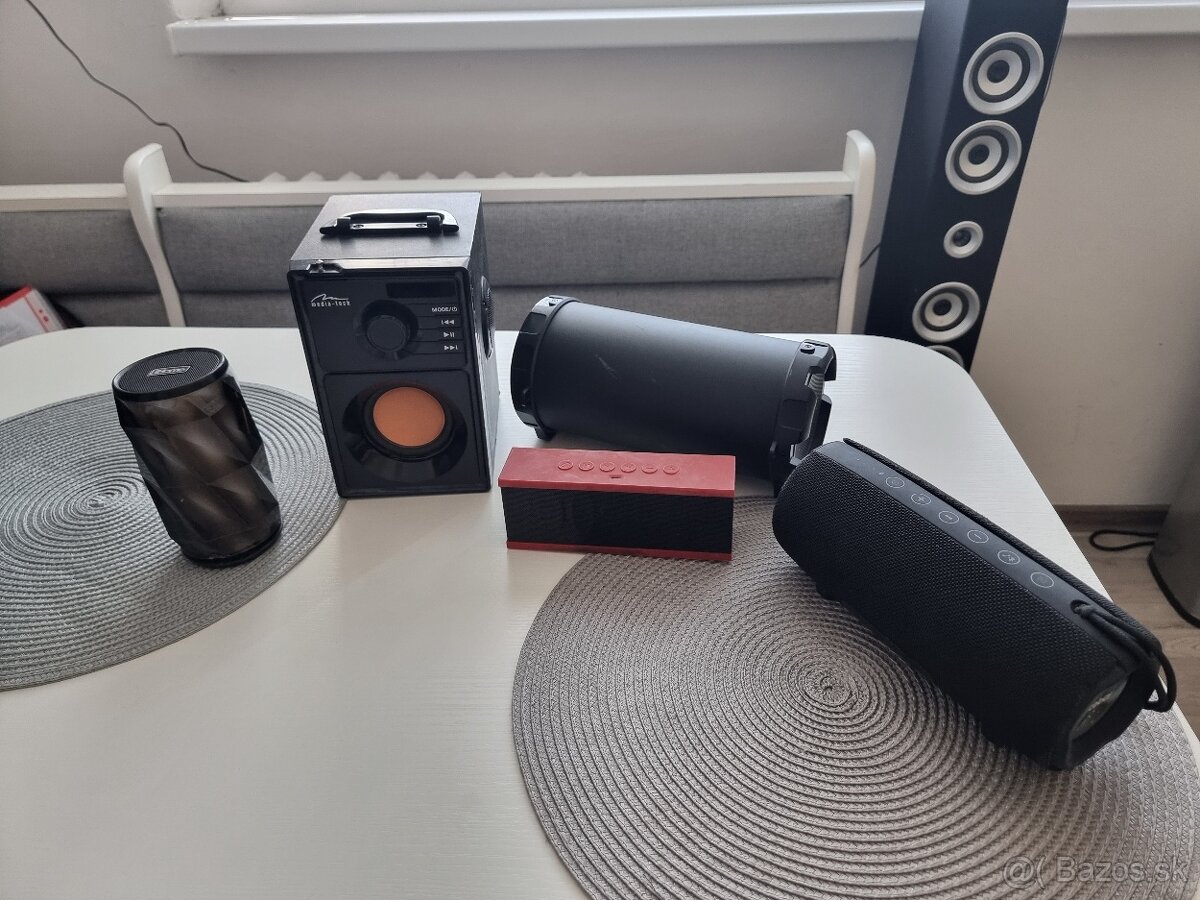 6 x Bluetooth reproduktor - 2