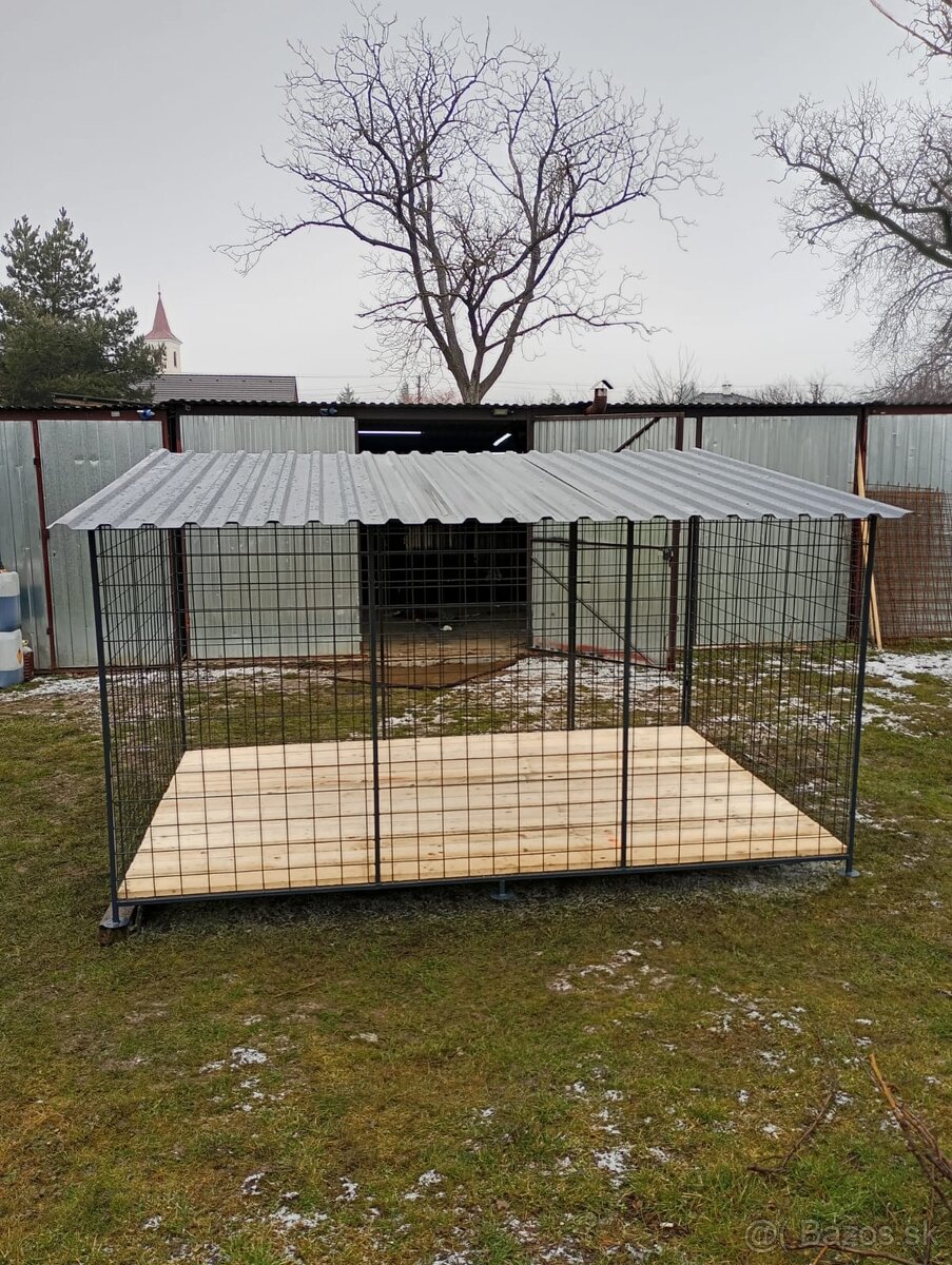 Voliera-koterec pre psa - 2