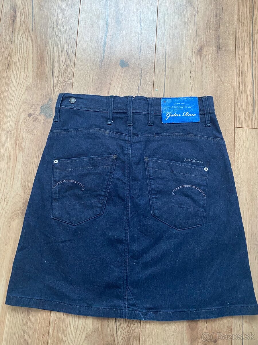 Riflová sukňa G-star - 2