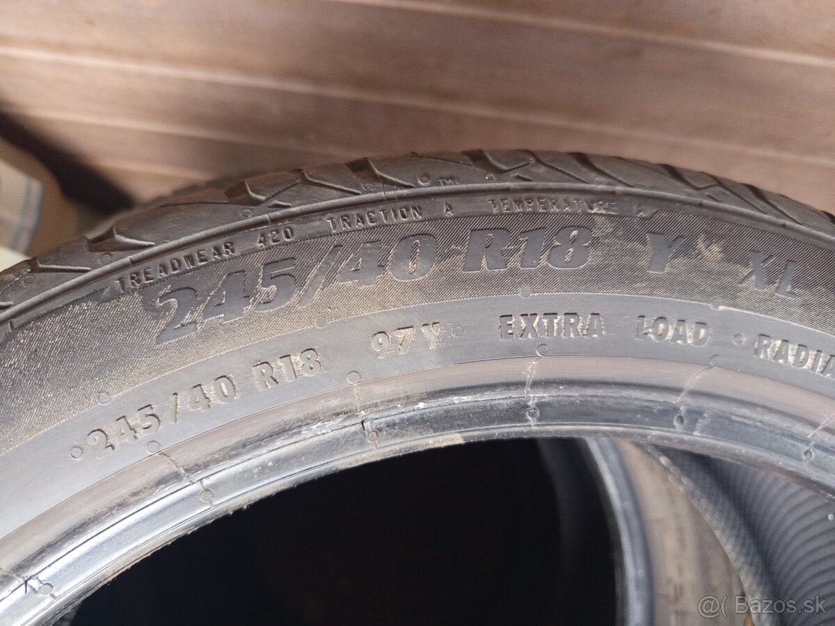 Letné pneu 18" - 2