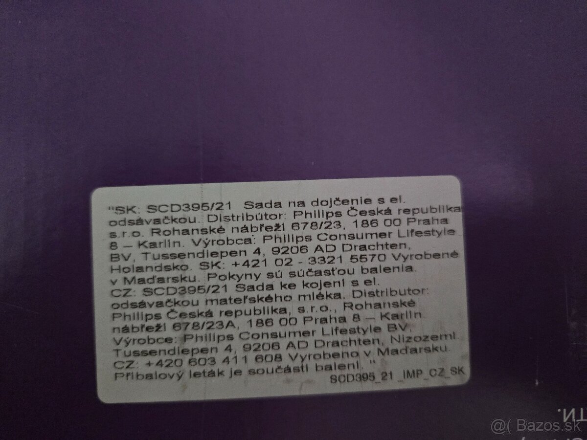 Elektrická odsávačka mlieka Philips Avent - 2