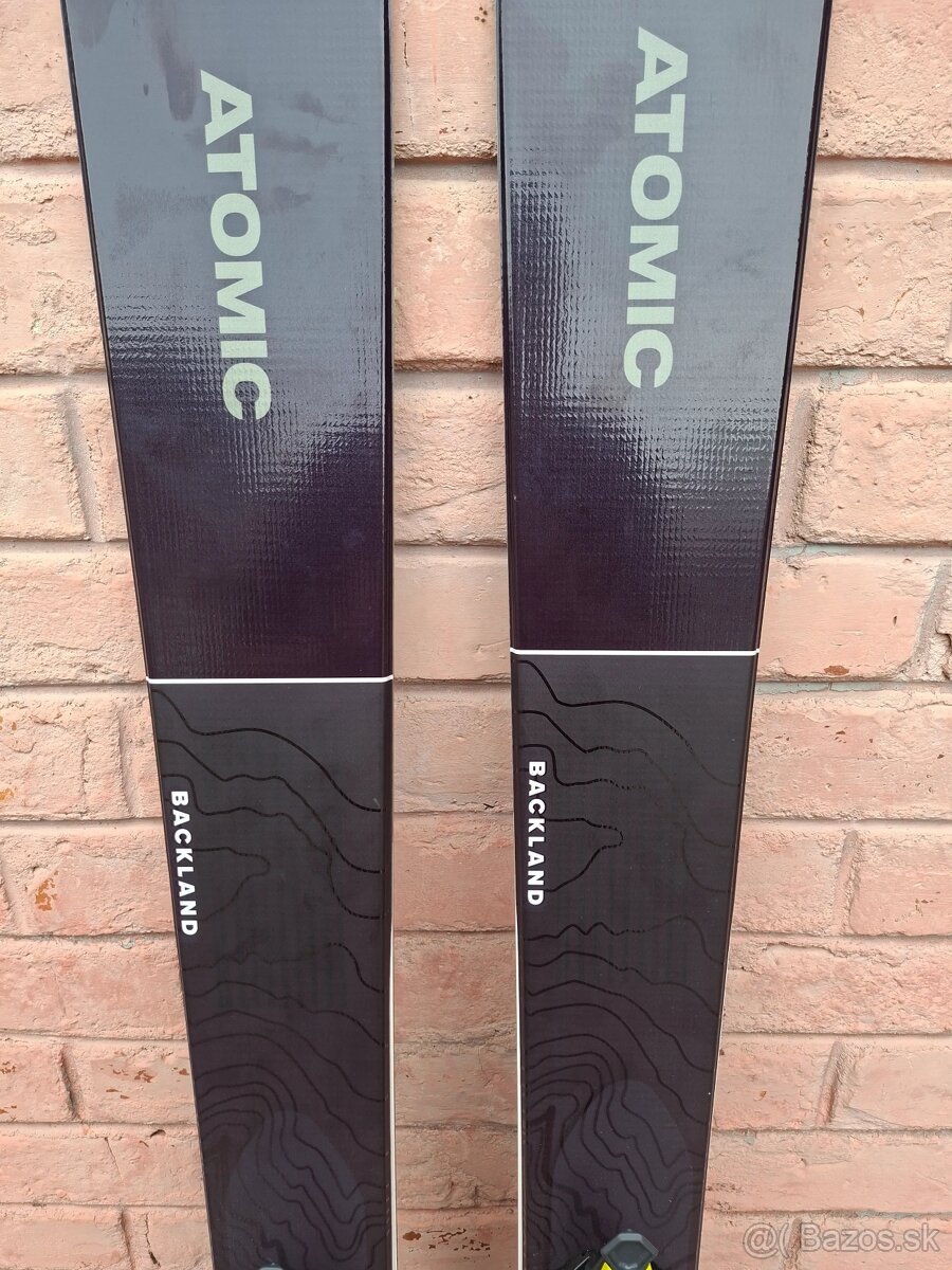 Nový skialp set lyže Atomic BackLand 95 + FRITSCHI Tectron - 2