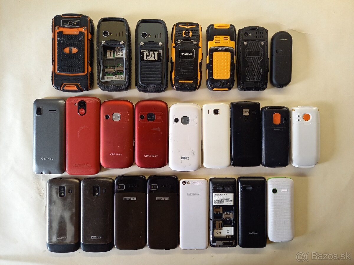 Klasické Tlačidlové Senior Mobily Veľký Display Dual Sim - 2