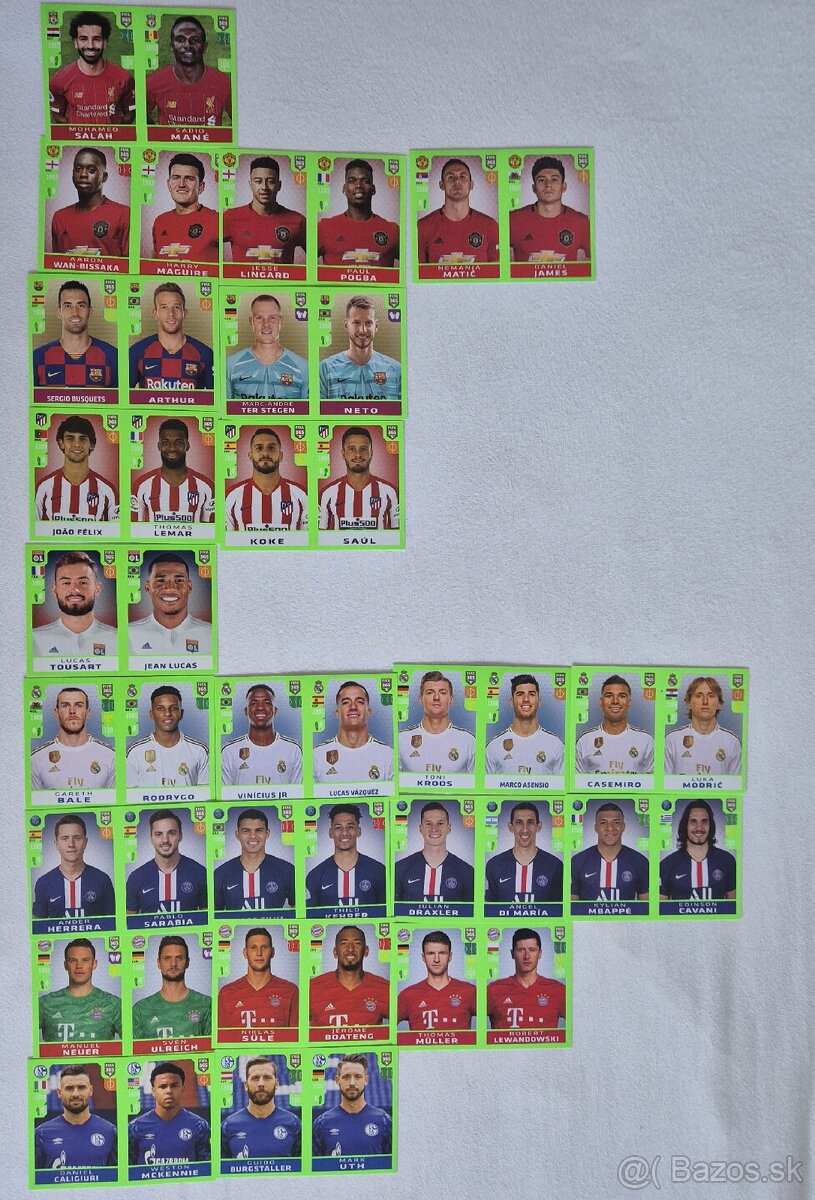 PANINI FIFA 365 – 2020 nálepky - 2