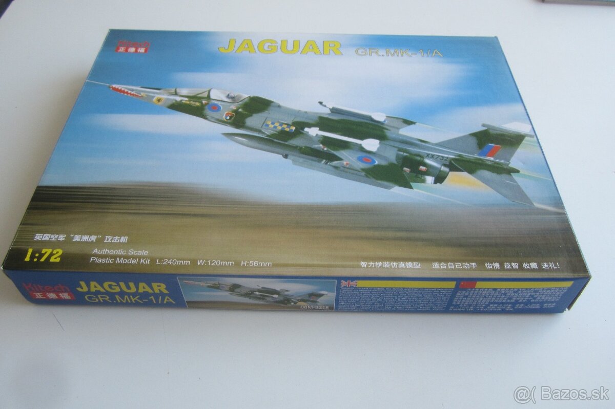 Stavebnica 1: 72 JAGUAR - 2