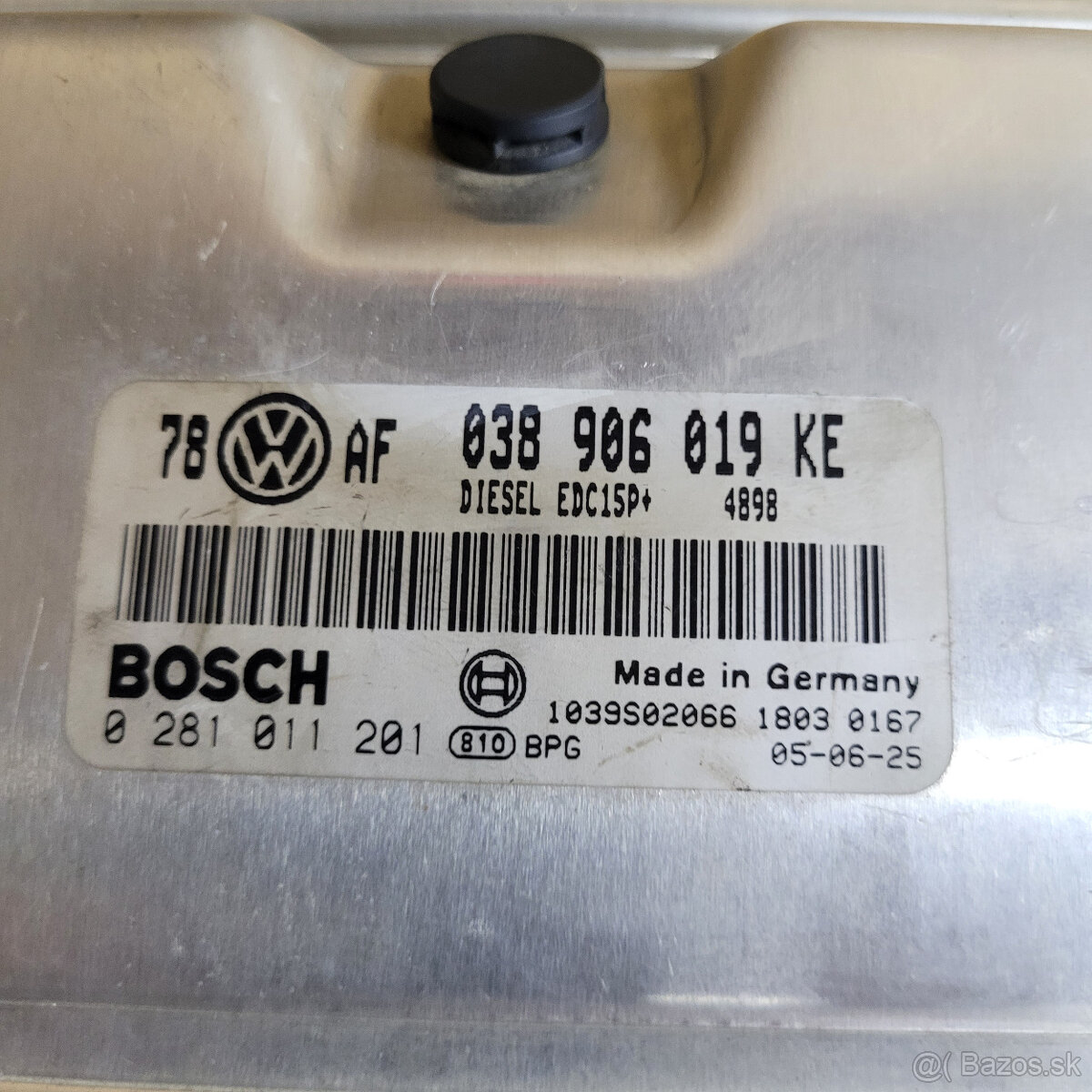 Riadiaca jednotka motora 038 906 019KE - 2