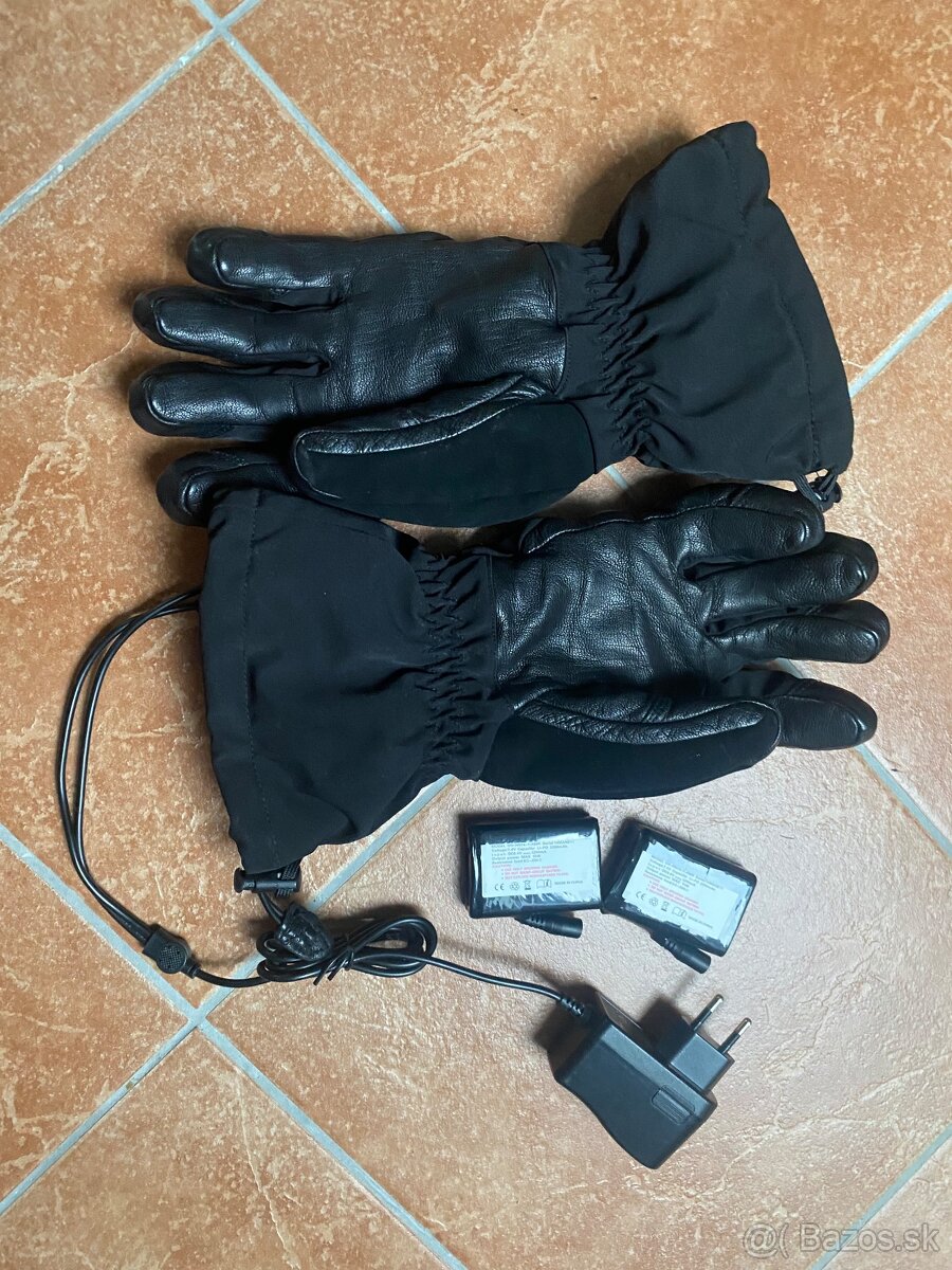 Vyhrievane, vodotesne rukavice Sealskinz vel. L - 2