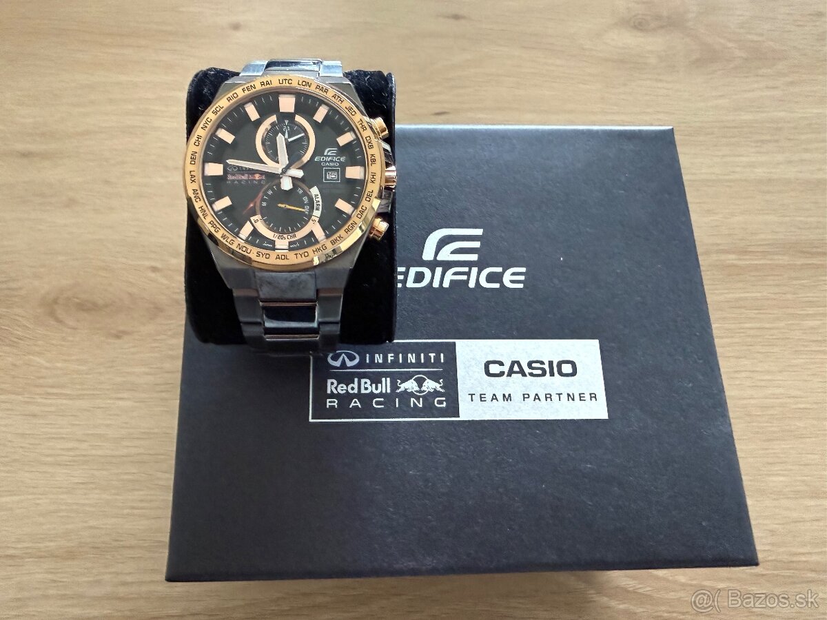 Predám hodinky Casio Edifice Red Bull Racing - 2