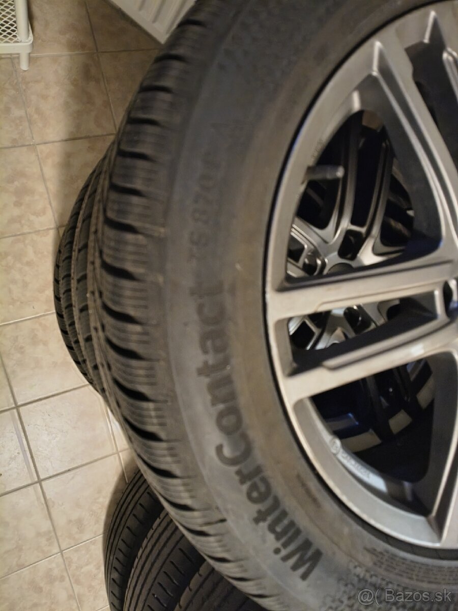 Continental WinterContact TS870 P 235/55 R18 + letne Pirelli - 2