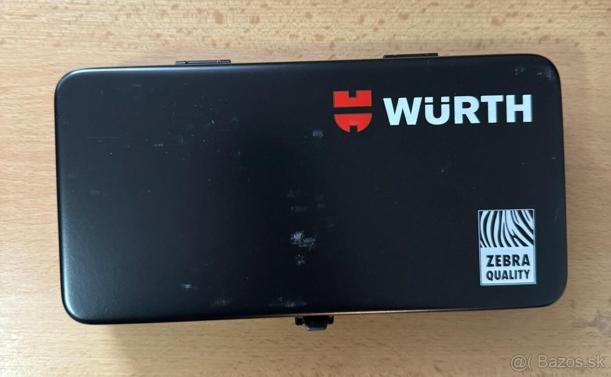 WURTH SADA MULTIPROFILOVÝCH KĽÚČOV 1/4″ 33 ks - 2
