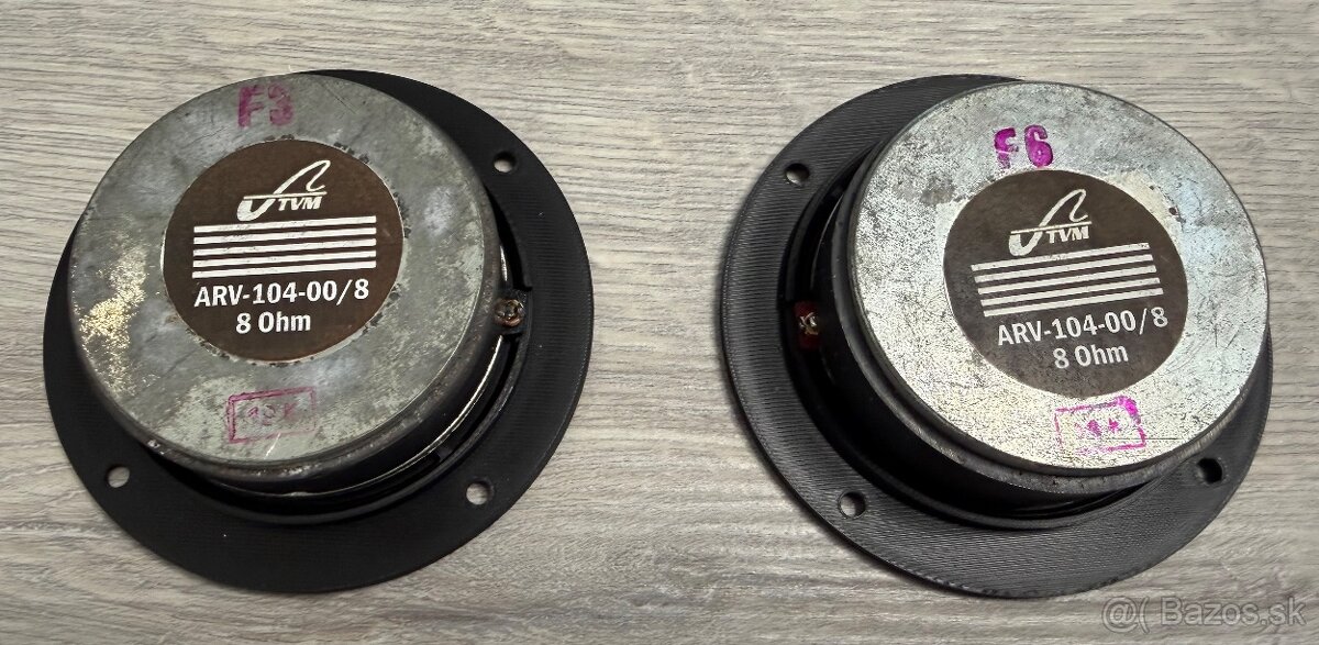 Výškové reproduktory TVM ARV104 - 2