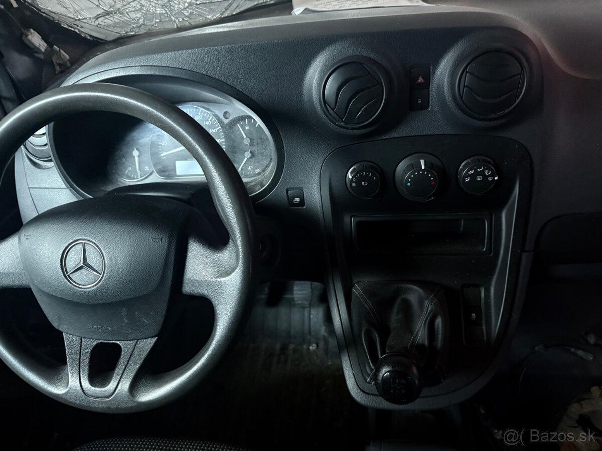 Mercedes Benz Citan 1.5 CDi, havarované - 2