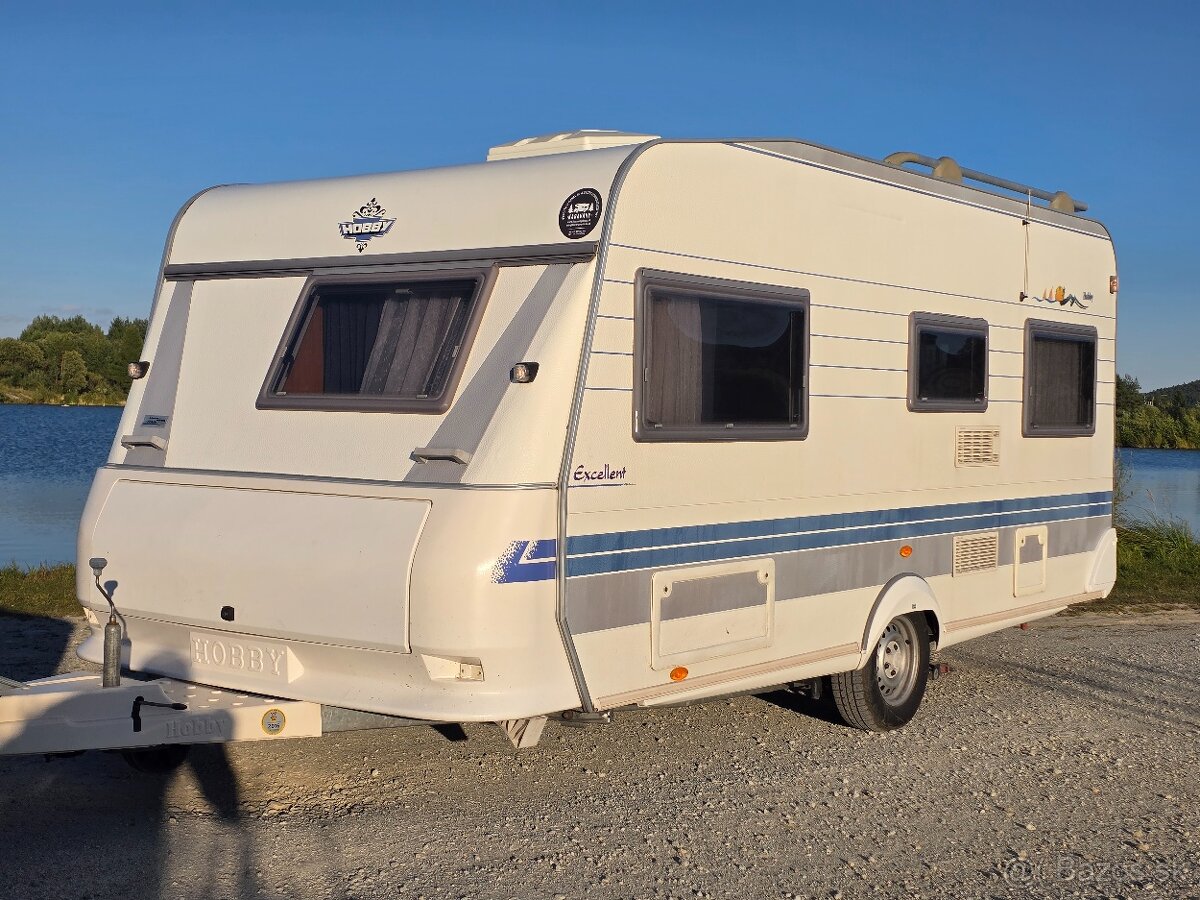 Obytny prives Hobby 460 Excellent - mover, predstan - 2