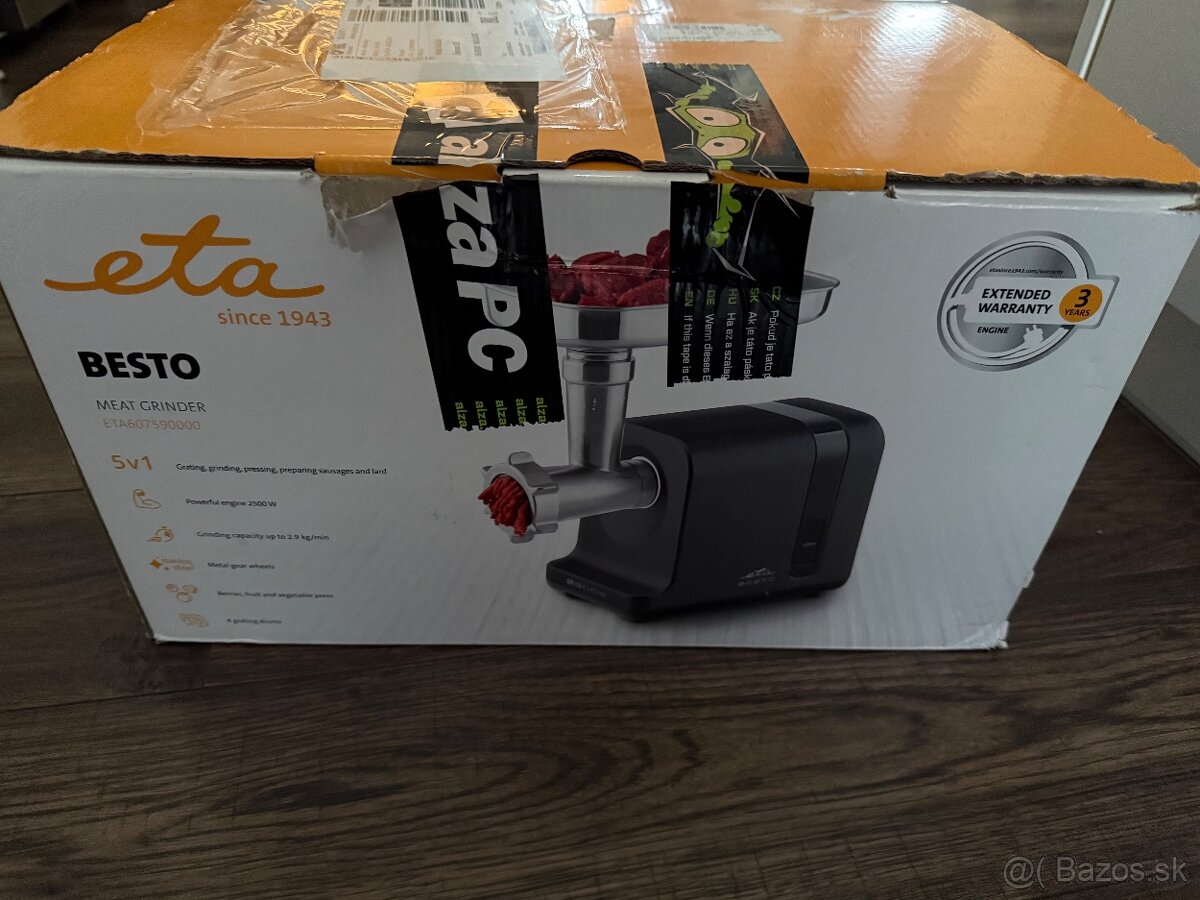 Mlynček na mäso ETA 6075 Besto - 2