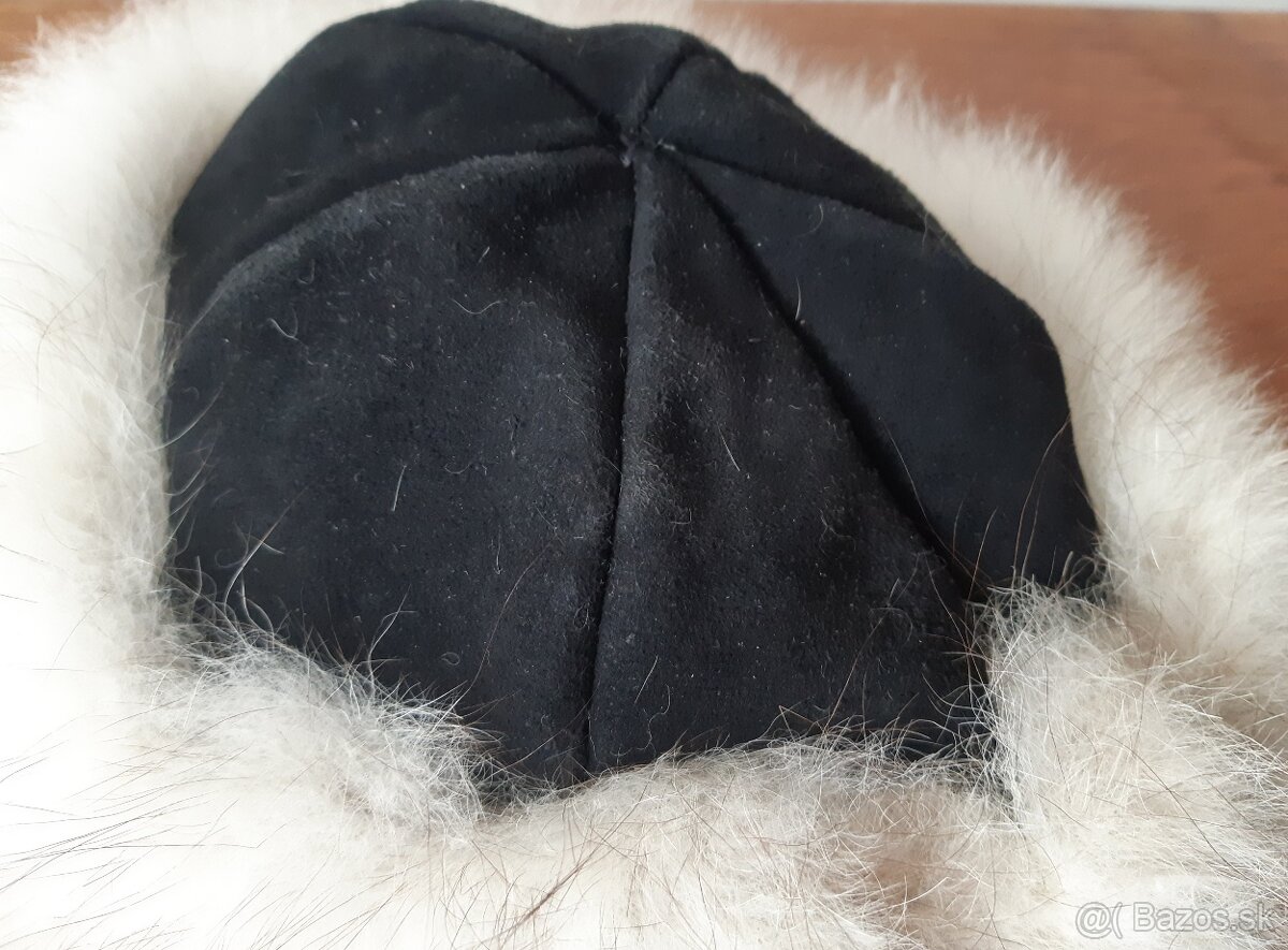 Damska ciapka s kozusinou - 2