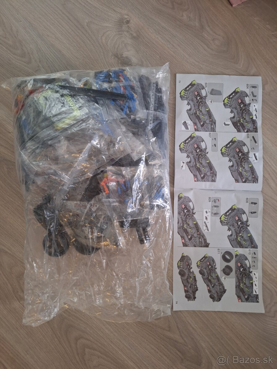 PEUGEOT 9X8 24H Le Mans Hybrid Hypercar (42156) 1775 pcs - 2