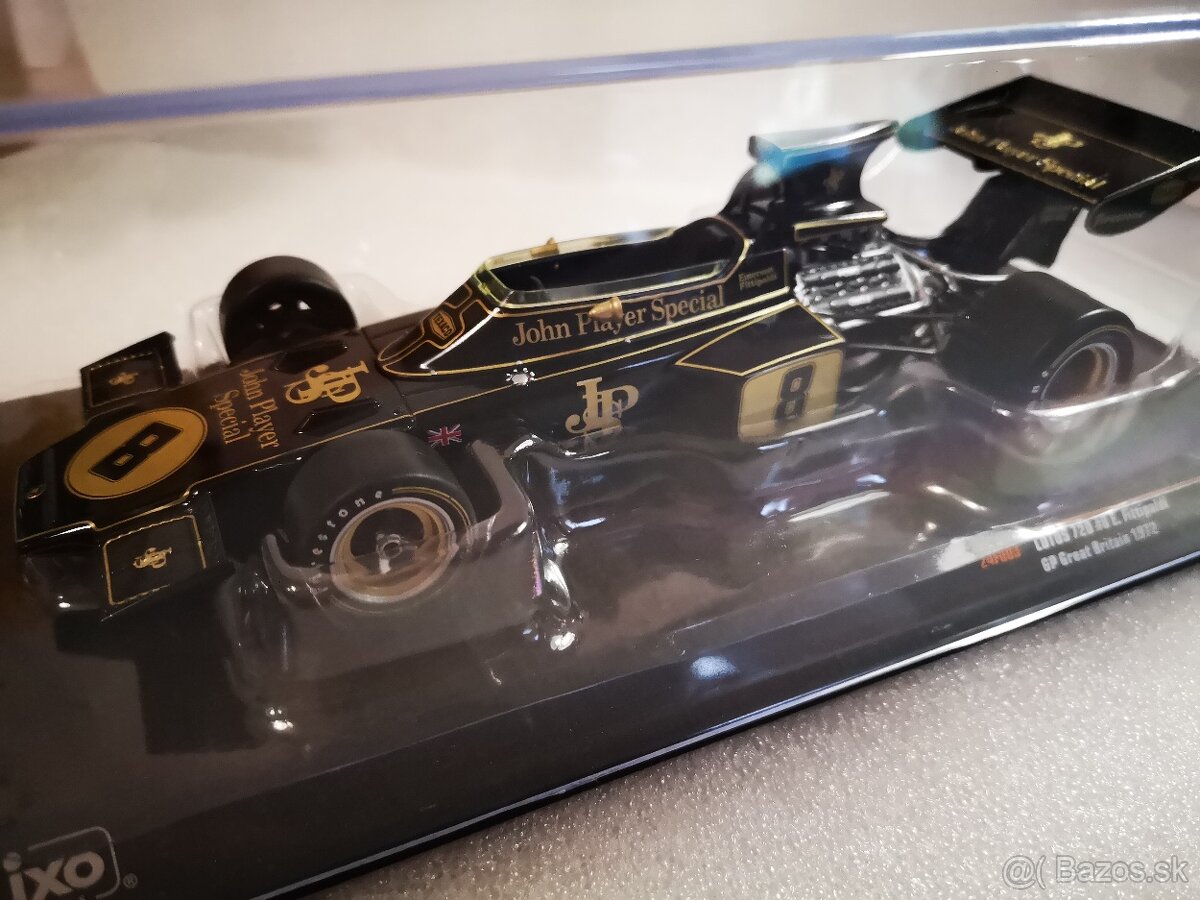 Predám nový model F1 Lotus 72 D, Fittipaldi, 1972, IXO, 1:24 - 2