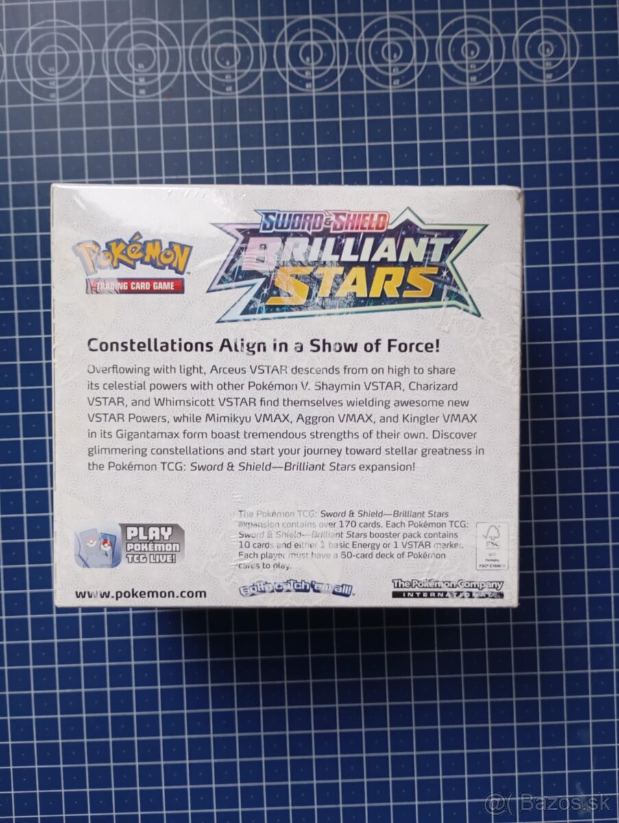 Pokemon Brilliant stars booster box sealed - 2