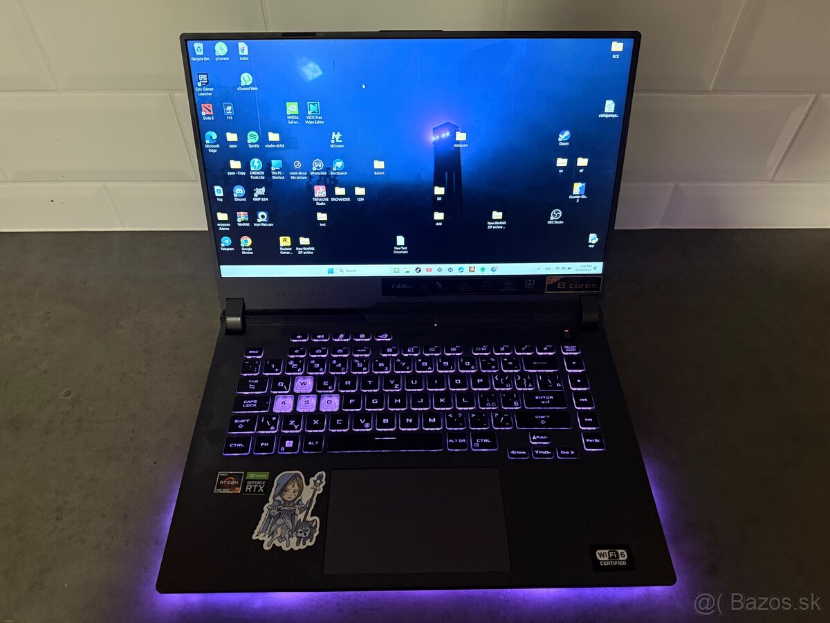 Asus laptop RTX 3060 - 2