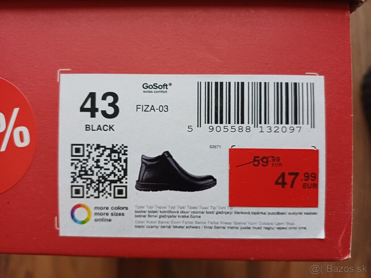 Zimné topanky GoSoft - 2