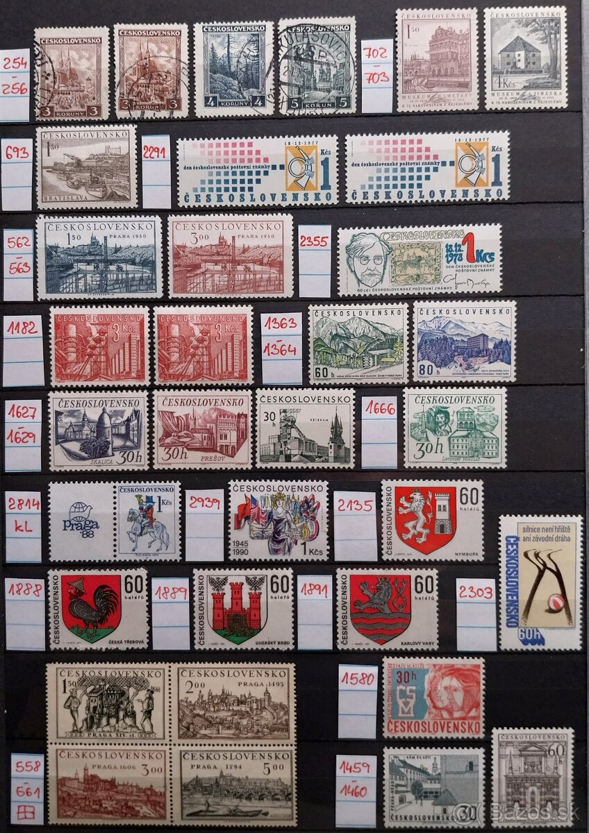 Známky ČESKOSLOVENSKO – 4 - 2