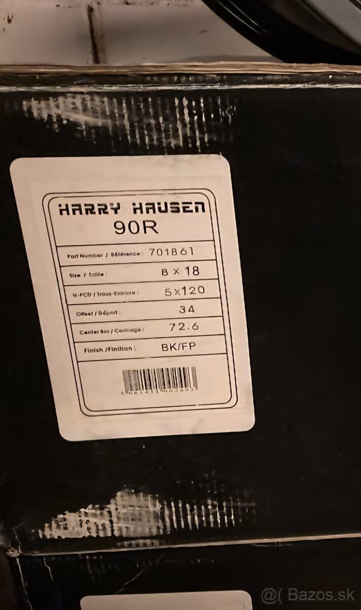 Alu kolesá 5x120 18 ZOLL - 2