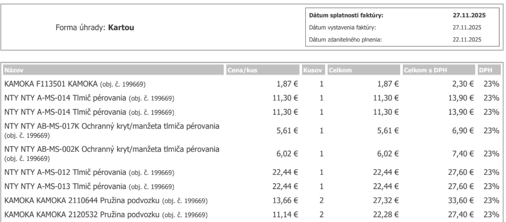 Tlmiče, pružiny Mitsubishi Lancer X - 2