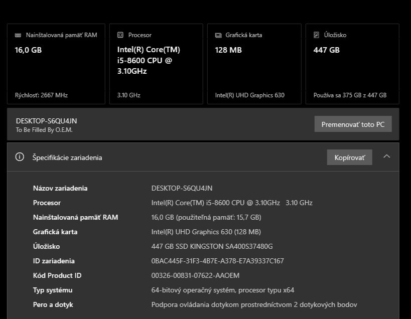 Herný PC bez grafickej karty - 2