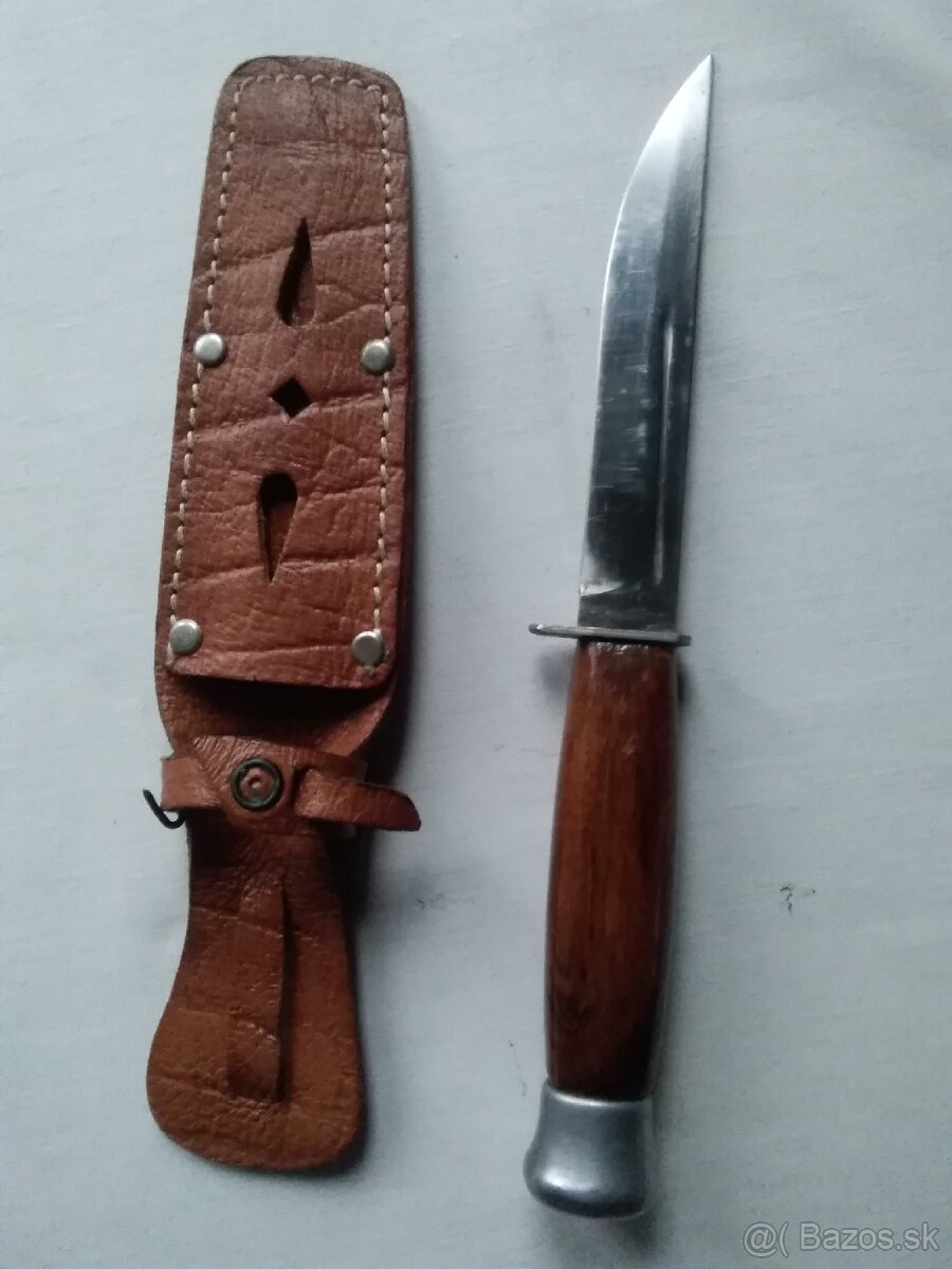 Starý poľovnícky nôž s kompasom . - 2