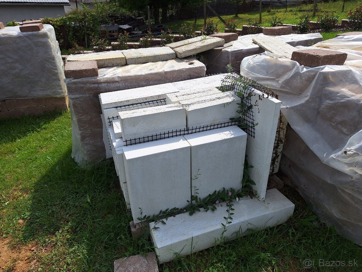 Dlažba Bruk-BET Travertín biely - 2