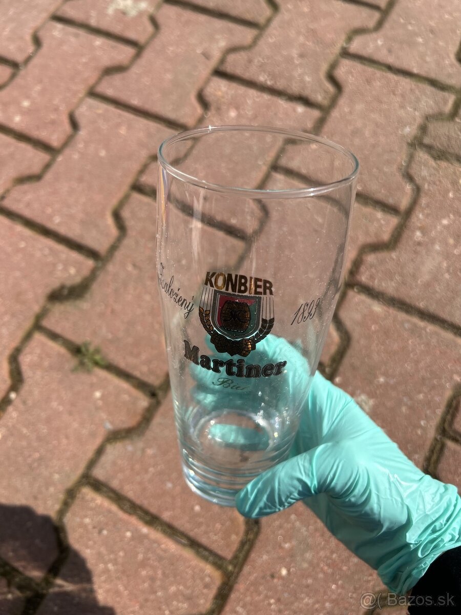 Retro pivne pohare Martiner - 2