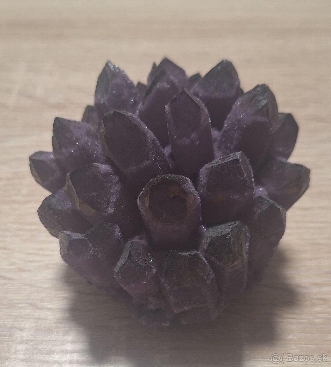 Prírodný Fialový Ametyst Phantom - typ 1 - 2